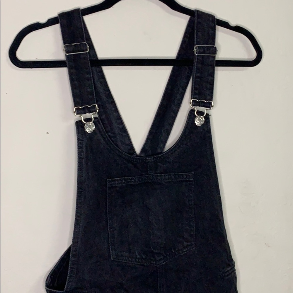 Zara black skirt overalls